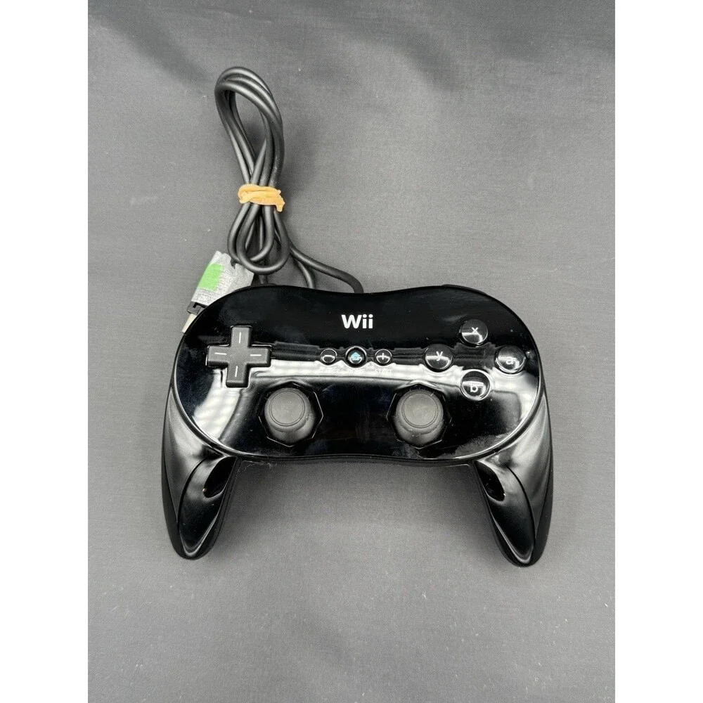 Nintendo Classic Pro Controller (RVL-005) OEM - Black - EUC